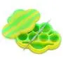 Contenant en Silicone YHSWE 1 Vert/Jaune 85ml Grand, Multi-Usage, Idéal pour Stocker Huile, Cire et inclus un Outil de Sculpture. Contenant en Silicone YHSWE 1 Vert/Jaune 85ml Grand, Multi-Usage, Idéal pour Stocker Huile, Cire et inclus un Outil de Sculpture.
