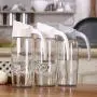 Kitchen Storage Kitchen Leakproof Olive Oil Vinegar Dispenser Bottle Automatic Cap Storage Jar