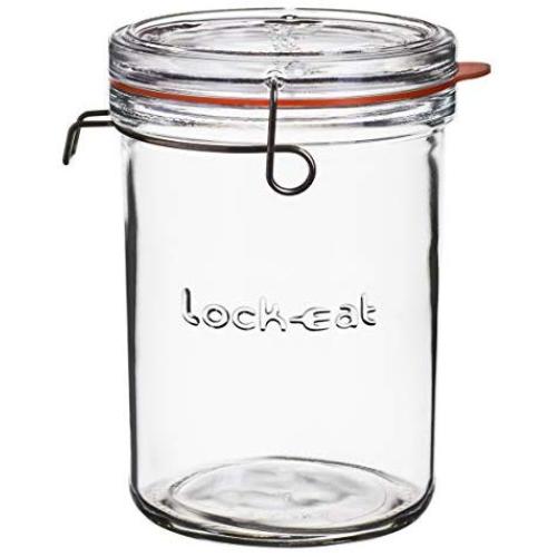 Luigi Bormioli Lock-Eat Food Jar XL, 34 Ounce