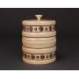 Wooden Handmade Storage Jar for Loose Products Kitchen Tools and Equipment