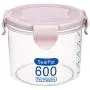 Buckle Sealed Food Container Transparent Cereal Round Storage Jar Holders Kitchen Clear Seasoning Containers New,No.2 Buckle Sealed Food Container Transparent Cereal Round Storage Jar Holders Kitchen Clear Seasoning Containers New,No.2