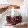 Restarty 800ml/400ml Preserve Jars Glass Food Airtight Kitchen Glass Storage Containers