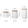 Ceramics Storage Jars Bottle Sealed Cans Tea Boxes Nordic Style Storage Containers With Lid Tank For Spices Kitchen Accessories,M