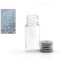 12Pcs 10ml/20ml Empty Refillable Clear Plastic Bottle with Aluminum Screw Cap Travel Small Container (10 ML)