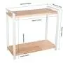 Geräumige 2-stufige Küchen-Gewürzregal/Stehregal/Küchen-Bad-Schlafzimmer-Schreibtisch-Aufbewahrungsregal Gewürzbehälter Regalhalterregal