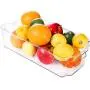 Boîtes de Rangement en Plastique pour Réfrigérateur et Congélateur, 2 Pièces, BPA Free, Organisateur de Rangement pour Réfrigérateur Transparent, 31,7 cm de Longueur Boîtes de Rangement en Plastique pour Réfrigérateur et Congélateur, 2 Pièces, BPA Free, Organisateur de Rangement pour Réfrigérateur Transparent, 31,7 cm de Longueur