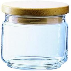 Luminarc Jar Mania W/Wooden Lid .5L