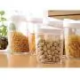 | Storage Bottles & Jars | pcs Food Storage Bottles Dry Food Storage Containers Assorted Sizes & Slide|Back Lids Cereals Jars Bottle Tea Box | by HUDITOOLS | 1 PCs