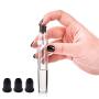Pengxiaomei 3 pcs Empty Mascara Tube, 10ML Eyelash Cream Container Bottle With Eyelash Wand for DIY Mascara Container