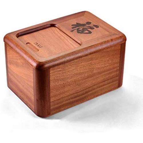 Food Jars & Crocks Storage M Barrel Household Wooden Rice Box Sealed Moisture-proof Insect-proof Flour Barrel Kitchen Large-capacity Rice Storage Box Grain Storage