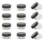 AEXGE 3 Gram Jar,50 pcs New Empty Cosmetic Storage Containers Black Lid Clear Base Plastic 3 ML Jar Small 3g Bottle for Make Up, Eye Shadow, Nails, Powder, Gems, Beads, Jewelry AEXGE 3 Gram Jar,50 pcs New Empty Cosmetic Storage Containers Black Lid Clear Base Plastic 3 ML Jar Small 3g Bottle for Make Up, Eye Shadow, Nails, Powder, Gems, Beads, Jewelry