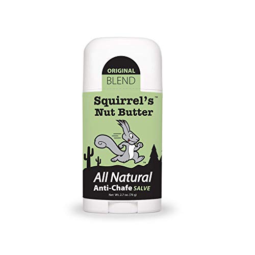 Squirrels Nut Butter All Natural Anti Chafe Salve, Stick Applicator, 2.7 oz