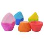 Macsen 24Pcs Pantry Elements Silicone Cupcake Liners / Baking Cups, Vibrant Muffin Molds in Storage Jar