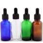 Vivaplex, 12, Assorted Colors, 1 oz Glass Bottles, With Glass Eye Droppers