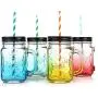 | Storage Bottles & Jars | 450ml Summer letters Vintage Glass Mason Jar Cup Fruit Icecream Infusion Clear Gradients Personality Four Style Cold Drink Cups | by HUDITOOLS | 1 PCs | Storage Bottles & Jars | 450ml Summer letters Vintage Glass Mason Jar Cup Fruit Icecream Infusion Clear Gradients Personality Four Style Cold Drink Cups | by HUDITOOLS | 1 PCs
