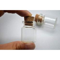 50pcs 2230mm Glass Storage Bottle With Cork DIY Clear Transparent Glass Jars Containers Vial test tube pendant New Arrival gift