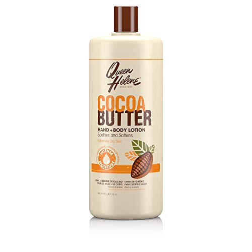 Queen Helene Hand + Body Lotion, Cocoa Butter, 32 Ounce [Packaging May Vary]