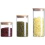 CloverUS Kitchen Storage Bottle Portable Size Store Food Ingredient Classification Jar