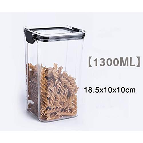 Sealed Can Transparent Plastic Bottle Modern Snacks Candy Plate Candy Jar Creative Candy Storage Cans With Lid Storage Tank Creative Sugar Cans Plastic Storage Tank Ornaments (Size : L)