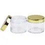 Beauticom 60 Grams/60 ML (2 Oz) Round Clear Leak Proof Plastic Container Jars with Gold Lids for Travel Storage Makeup Cosmetic Lotion Scrubs Creams Oils Salves Ointments (36 Jars) Beauticom 60 Grams/60 ML (2 Oz) Round Clear Leak Proof Plastic Container Jars with Gold Lids for Travel Storage Makeup Cosmetic Lotion Scrubs Creams Oils Salves Ointments (36 Jars)