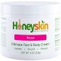 Natural Face and Body Moisturizing Skin Cream - with Manuka Honey and Coconut Oil - Anti Aging and Wrinkle - Hydrating Facial Moisturizer - Skin Firming and Tightening - Natural Rose Scent (4oz)