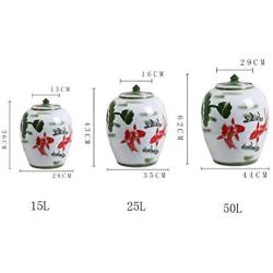 Cereal Containers Sealed Cans Ceramic Storage Jars Pickles Kimchi Jars Kitchen Purchase Box Candy Jars Containers