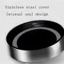 WH- Kitchen Seal Tank Accommodating Fresh Snack Classified Grains Of Stainless Steel Glass Jar Lid Storage Box 4 Sets WH- Kitchen Seal Tank Accommodating Fresh Snack Classified Grains Of Stainless Steel Glass Jar Lid Storage Box 4 Sets