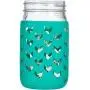 JarJackets Silikonsleeve für Mason Jar (32oz/1 qt) – breiter Hals… (Lagoon)