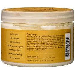 Shea Moisture Raw Butter Curl Memory Custard Cream for Unisex, 12 Ounce