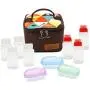 Toygogo 10Pcs/Set BBQ Grilling Spice Jar Condiment Pepper Salt Bottle W/Storage Bag Toygogo 10Pcs/Set BBQ Grilling Spice Jar Condiment Pepper Salt Bottle W/Storage Bag