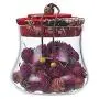 Glass Jars With Cork Stoppers For Spice Dried Fruit Home Storage Bottles 600mlB165B