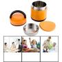 Thermos Food Jar Thermos Stainless Food Flask For Kids Leakproof Double-layer Insulation Food Containers (Color : Orange, Size : 1300ml)