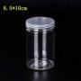 angel3292 3Pcs Round Food Storage Canisters, Kitchen Storage Box Food Sealed Cans Pot Jar Clear Tea Sugar Container 3pcs