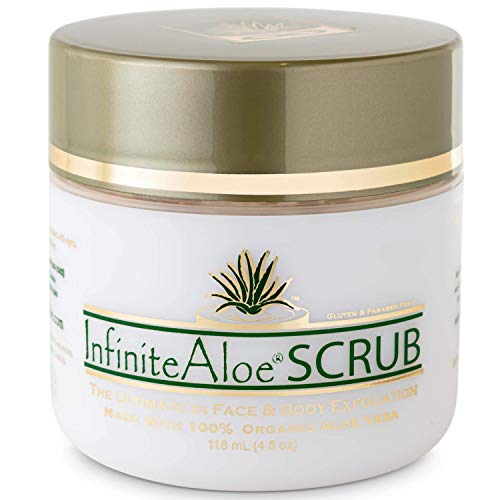 InfiniteAloe Scrub - The Ultimate In Face & Body Exfoliation - (1) 4oz