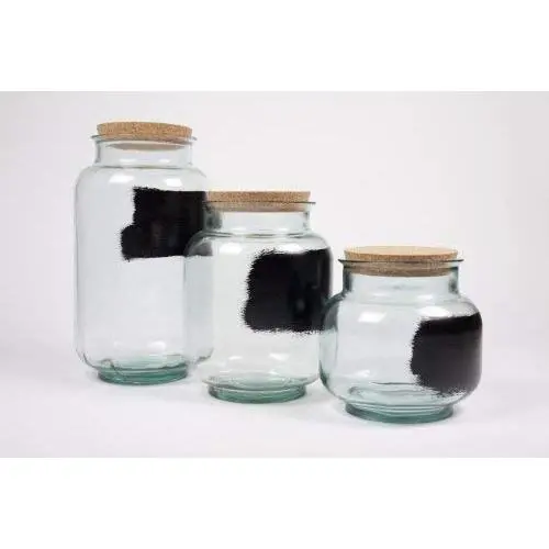 18cm high storage jar chalk label 18cm high storage jar chalk label