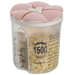 Food Storage Box Rice Beans Storage Jar Seal Cover Kitchen Food Sealed Snacks Dried Fruit Grains Tank Storage банки для хранения,C