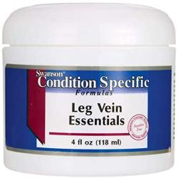 Swanson Leg Vein Essentials Cream 4 fl Ounce (118 ml) Cream