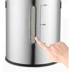 Edelstahl-Schubladenbehälter mit Deckeln, 304 Edelstahl, BPA-frei, Groß, für Küche, Pantry-Organisation, ideal für Kekse, Müsli, Kaffee, Süßigkeiten, 8L