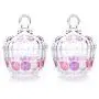 Yl Ly Transparent Glass Candy Jar Creative Candy Box Storage Jar Coffee Sugar Cans Ornaments Color 2 Yl Ly Transparent Glass Candy Jar Creative Candy Box Storage Jar Coffee Sugar Cans Ornaments Color 2