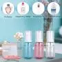 Leere Sprühflaschen, Feinstralsprühen für Alkohol 2 Stück + Auffüllbare Leere Pumpflaschen für Handdesinfektionsmittel 1 Stück 60ml für Haar, Hautpflege, Make-up, Reinigung
