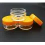 Renovatio Store - 50Pcs 5g Mini Clear Plastic Empty Jar Pot Travel Cosmetic Sample Makeup Face Cream Containers Nail Art Organizer Home Storage Renovatio Store - 50Pcs 5g Mini Clear Plastic Empty Jar Pot Travel Cosmetic Sample Makeup Face Cream Containers Nail Art Organizer Home Storage