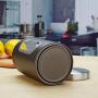 Coffee Beans Sealed Cans Creative Kitchen Supplies Stainless Steel Sealed Cans Miscellaneous Grains Coffee Tea Storage Seasoning Tank With Lid (gray) Kitchen Storage (Color : Gray, Size : 1.5L)