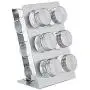 Étagère à épices Nicemeet 6 Pots, Support d'étagère à épices sur Bureau, En Acier Inoxydable, Jeu de Pots de Conservation d'Épices, Organisateur d'Étagère pour Armoires, Rangement de Bouteilles sur Étagères. Étagère à épices Nicemeet 6 Pots, Support d'étagère à épices sur Bureau, En Acier Inoxydable, Jeu de Pots de Conservation d'Épices, Organisateur d'Étagère pour Armoires, Rangement de Bouteilles sur Étagères.