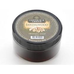 Captains Choice Sandalwood Shaving Soap 5 Ounces