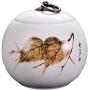 ETERLY Creative Ceramic Tea Caddy,Moisture-Proof Tea tin Tea Storage Jars for Spices Candy Coffee Cookie Nuts with Gift Box-E 12x10cm(5x4inch) (Color : H, Size : 12x10cm(5x4inch))