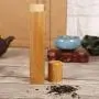 Natural Round Bamboo Sealed Tea Box Candy Dried Foods Jar Container Storage Natural Round Bamboo Sealed Tea Box Candy Dried Foods Jar Container Storage