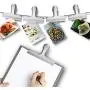 AIUSD Food Storage Stainless Steel Chip Bag Clips 2/3/4 inch Width Durable AIUSD Food Storage Stainless Steel Chip Bag Clips 2/3/4 inch Width Durable