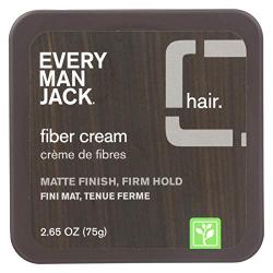 Every Man Jack Fiber Cream, Fragrance Free, 2.65 oz