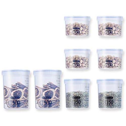 Storage Tank PP Plastic Food Storage Sealed Storage Box (Color : A)