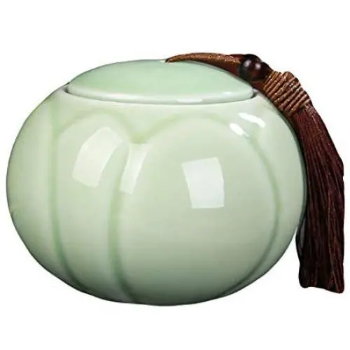 East Majik Green Tea Cans Kitchen Storage Jars